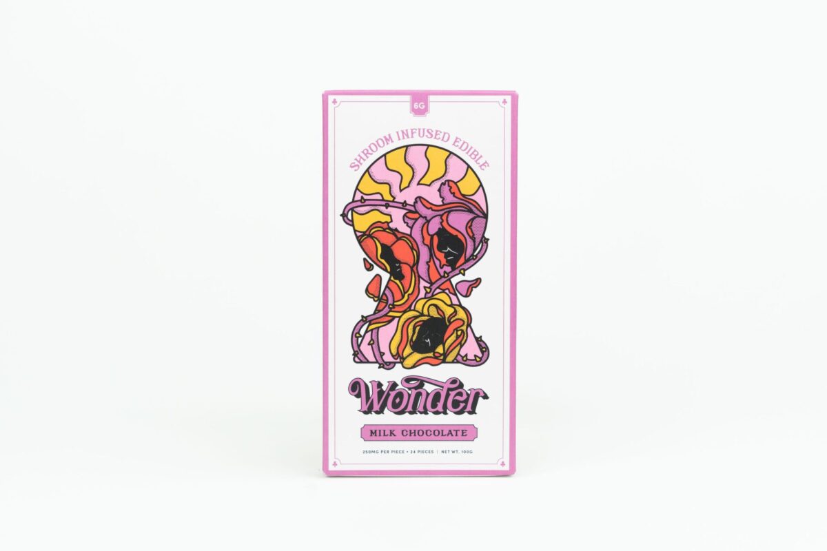 6g Shroom Chocolate – Milk Chocolate by Wonder