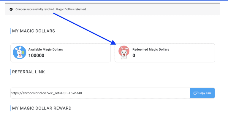 Magic Dollars - How To: Revert Points