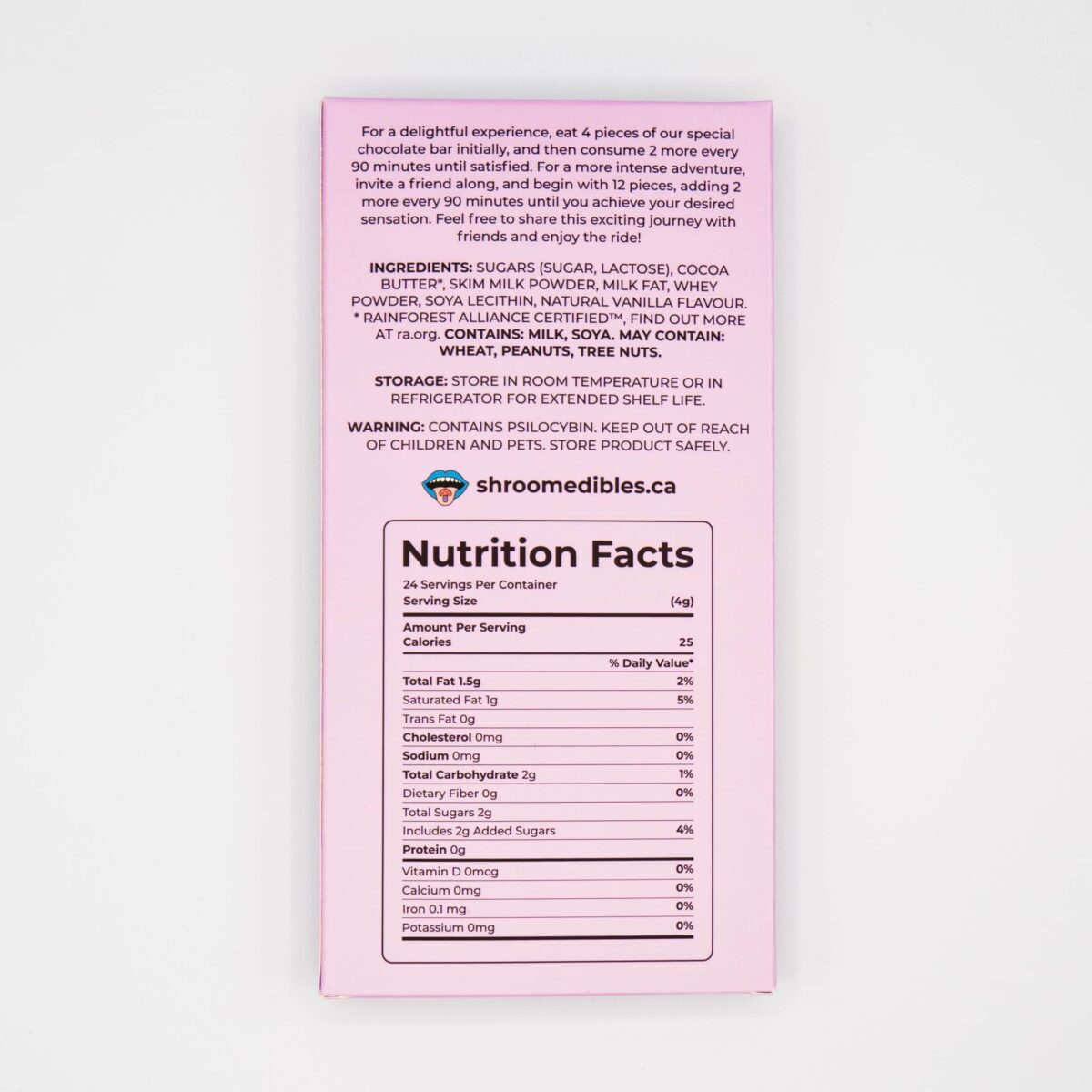 6G White Chocolate - by Shroom Edibles