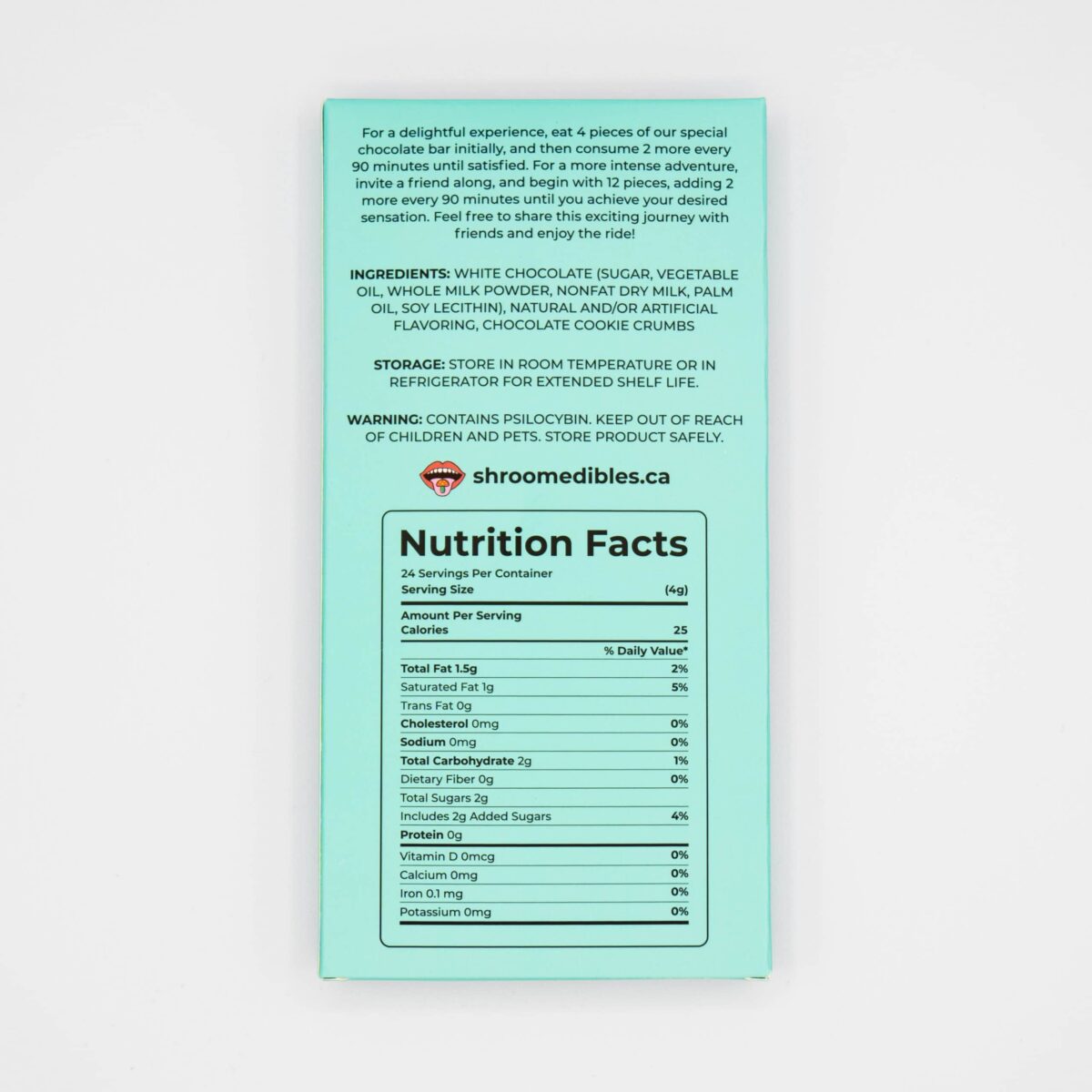 6G Cookies & Cream Chocolate - by Shroom Edibles