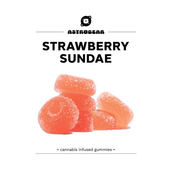 STRAWBERRY SUNDAE 300MG THC GUMMIES