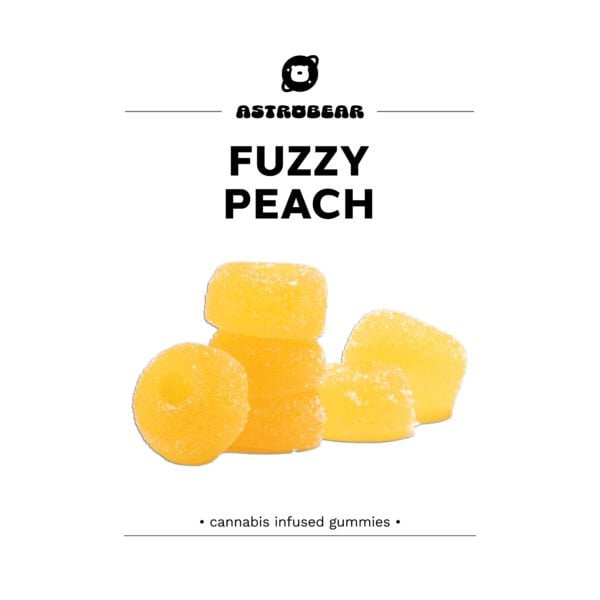 FUZZY PEACH 300MG THC GUMMIES