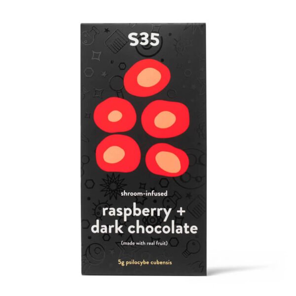 5g Raspberry Dark Chocolate Shroom Edible