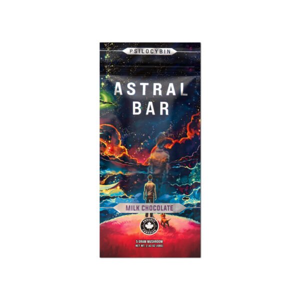 Astral Bars – Milk Chocolate – Psilocybin Chocolate 5 G