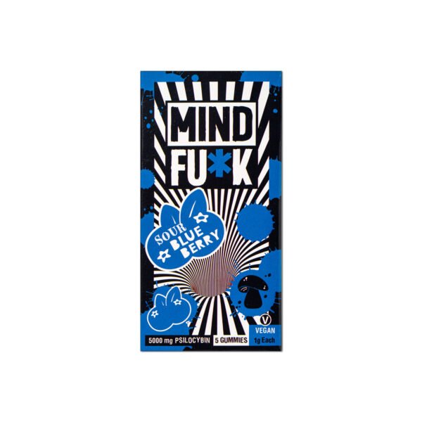 MINDFU*K Sour Blue Berry Gummies - 5000mg