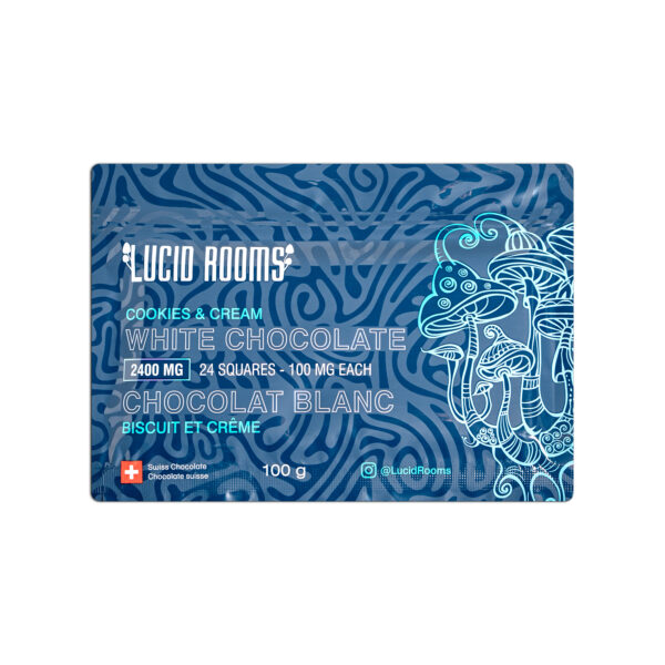 Lucid Rooms - Cookies & Cream White Chocolate Shroom Bar