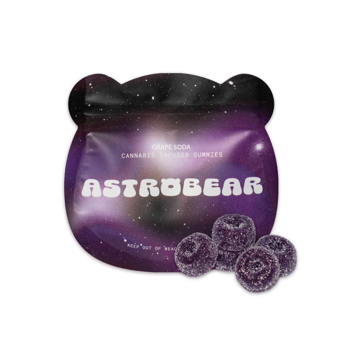 Astrobear Grape Soda 300MG THC GUMMIES
