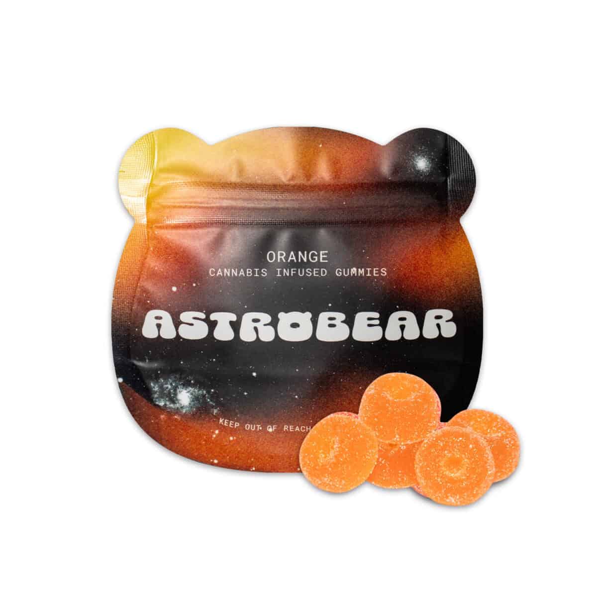 Astrobear Orange 300MG THC Gummies - Image 1