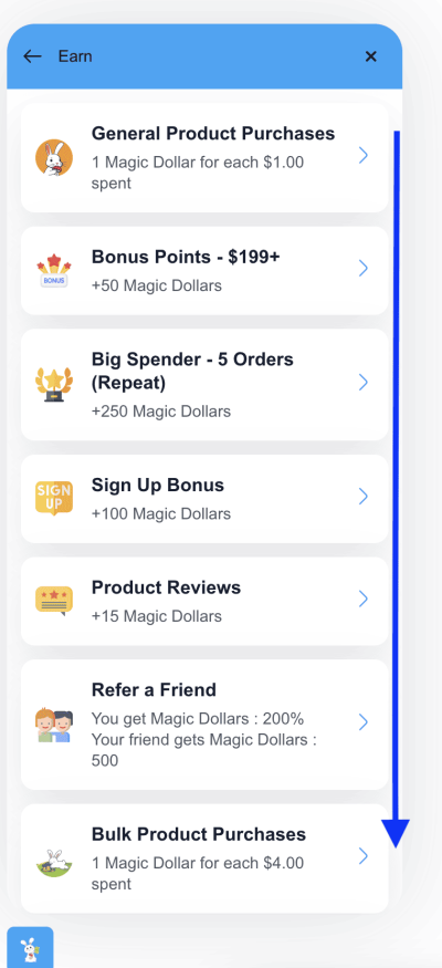 Magic Dollars - How To: Earn Points